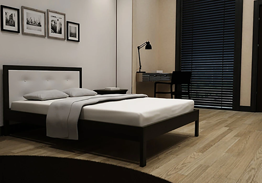 кровать в стиле минимализм Идиллия-6 (Глаза)