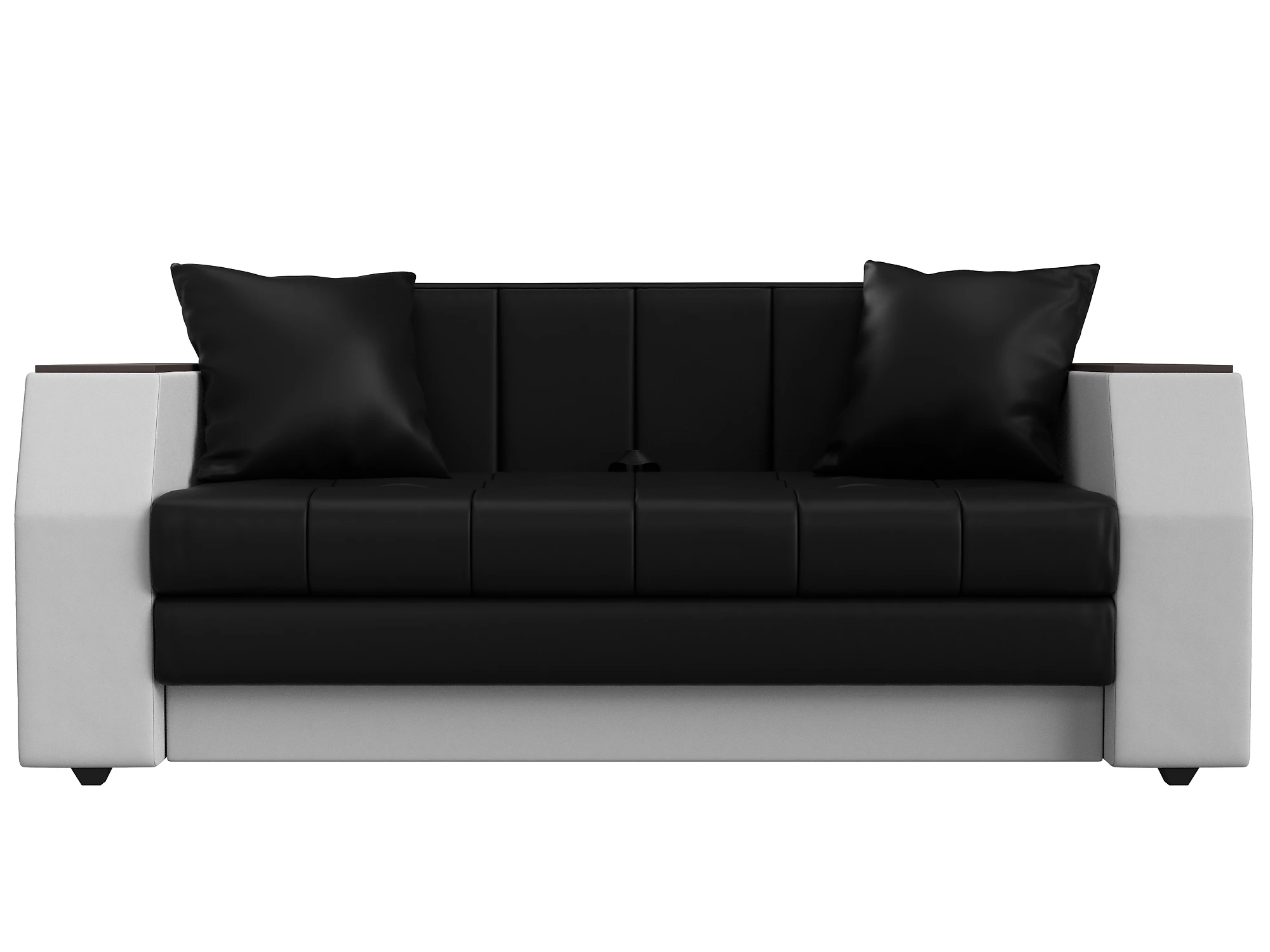 Раскладной кожаный диван Атлант мини Дизайн 19