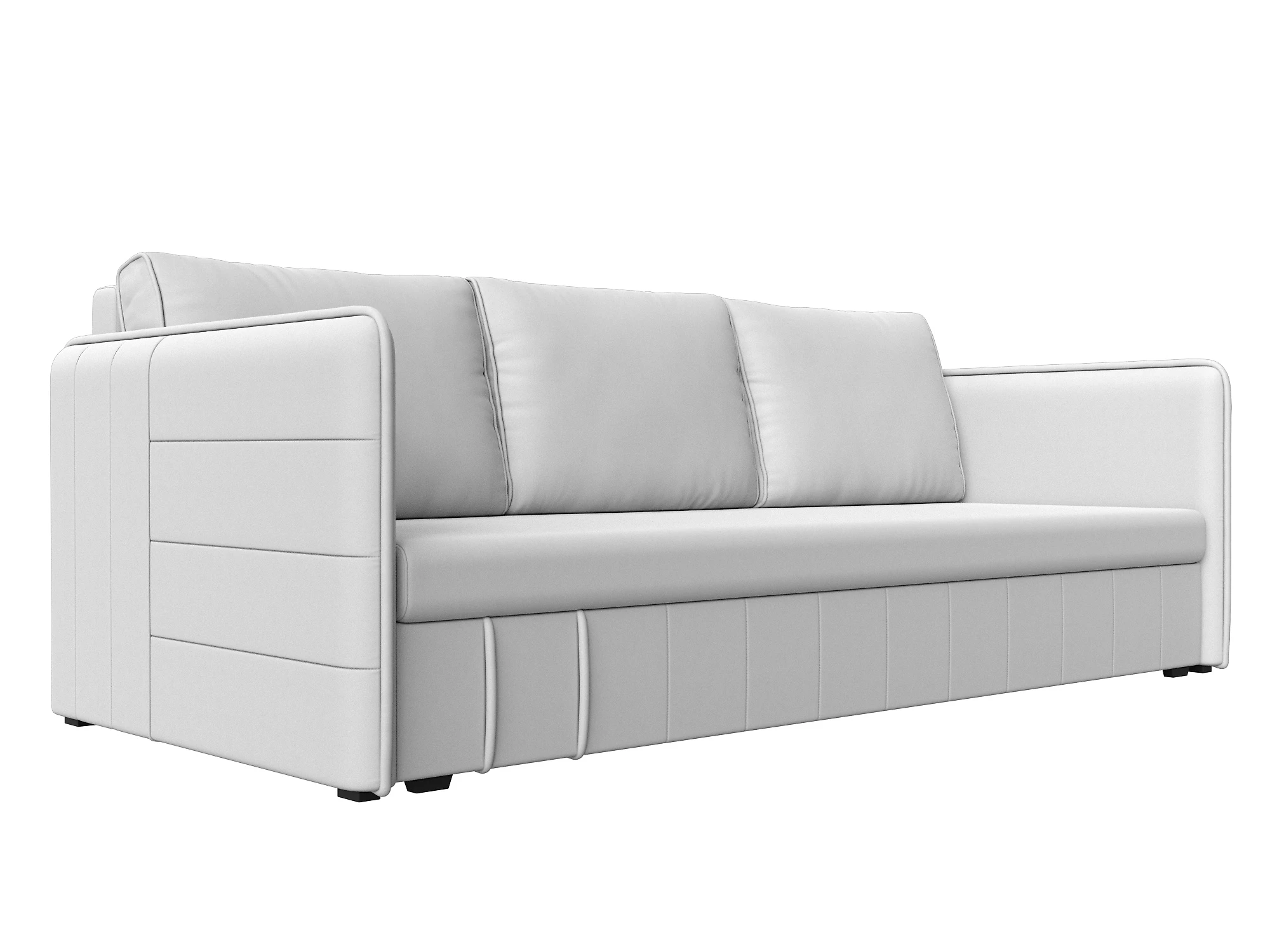 Прямой кожаный диван Слим Дизайн 15