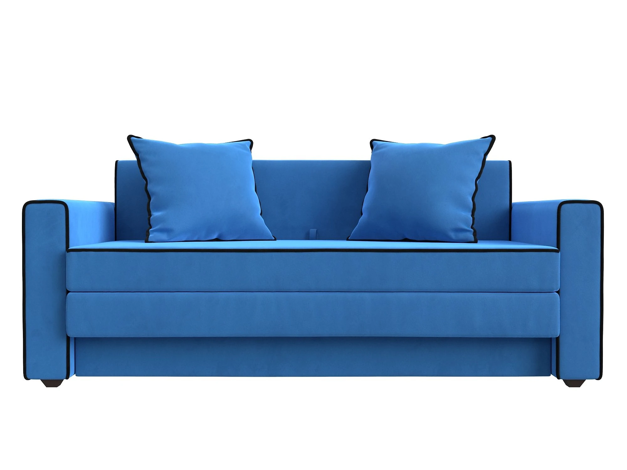 Прямой диван с механизмом аккордеон Лига-012 Плюш Дизайн 11
