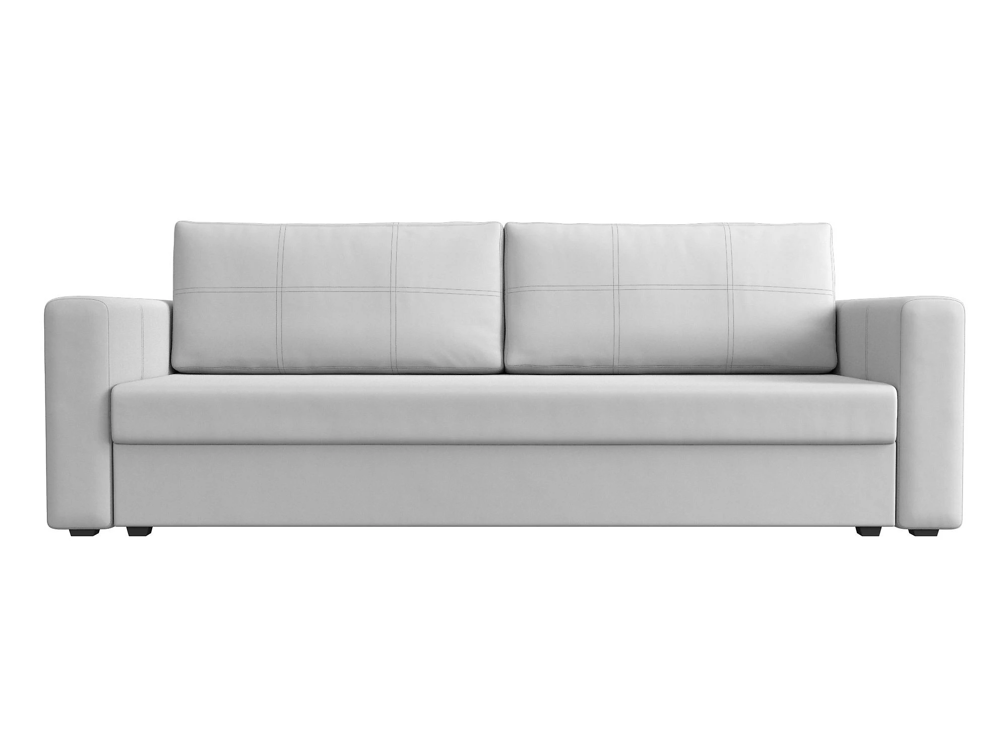 Белый прямой диван Лига-006 Дизайн 15
