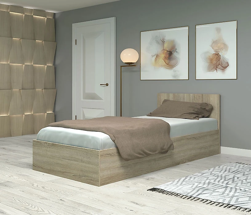 Кровать без матраса Фреш КРФР-1-ПМ-900 Дизайн-2
