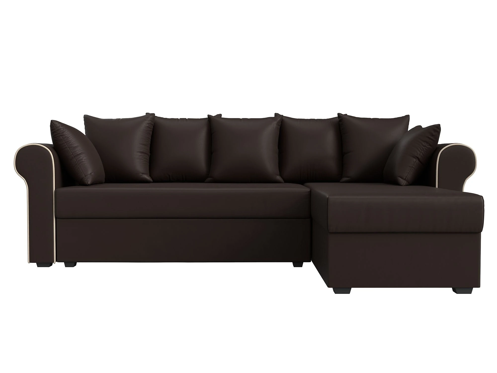 Раскладной кожаный диван Рейн Дизайн 14
