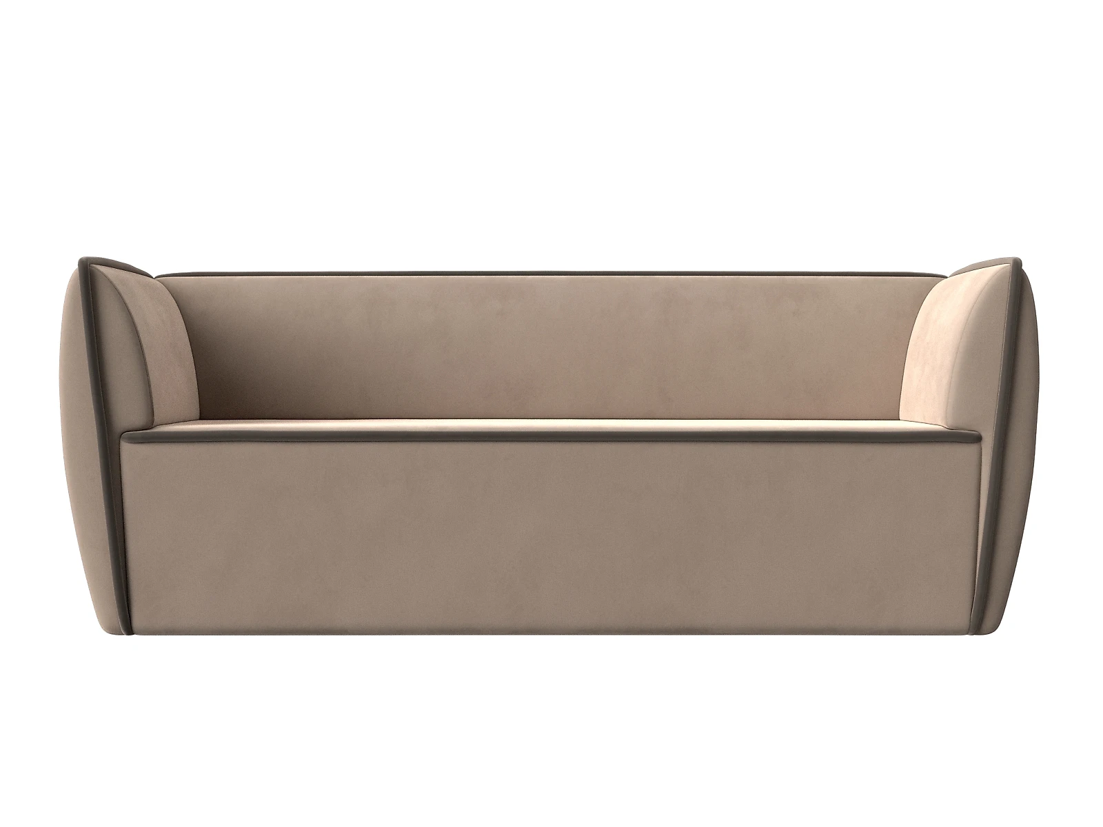 Прямой диван Бергамо-3 Плюш Дизайн 2