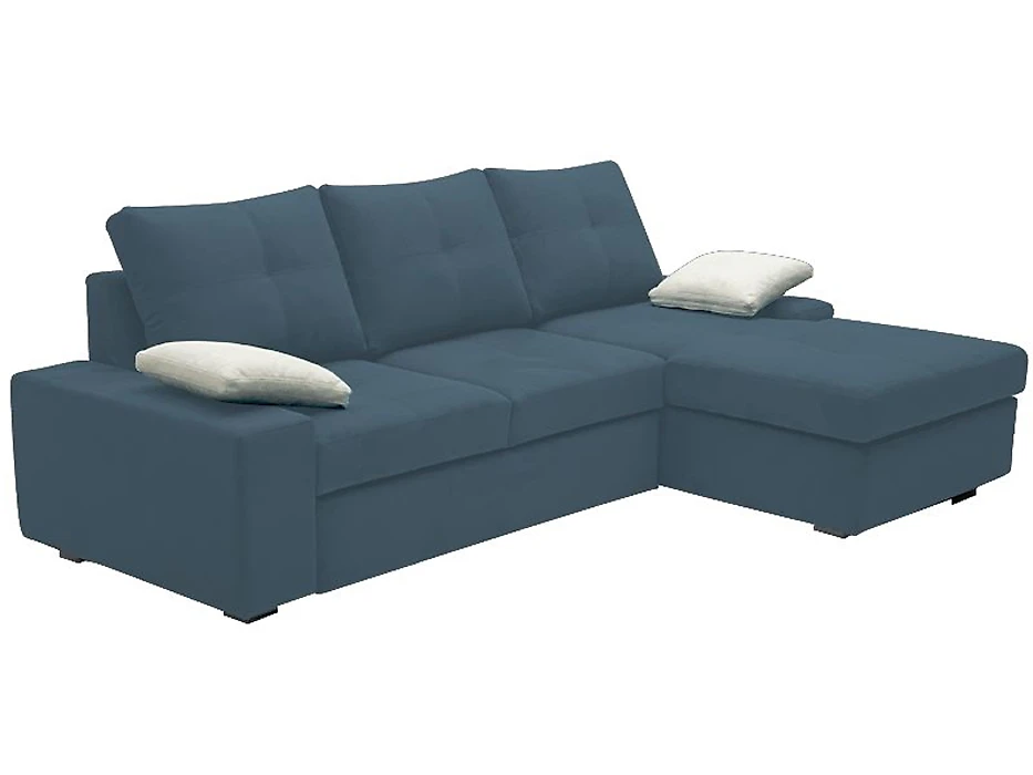 Синий угловой диван Panino Дизайн 2