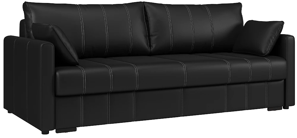 Прямой диван 220 см Риммини Дизайн 2 кожаный