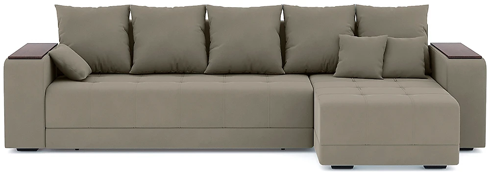 Угловой диван длиной 300 см Дубай Плюш Дизайн-8