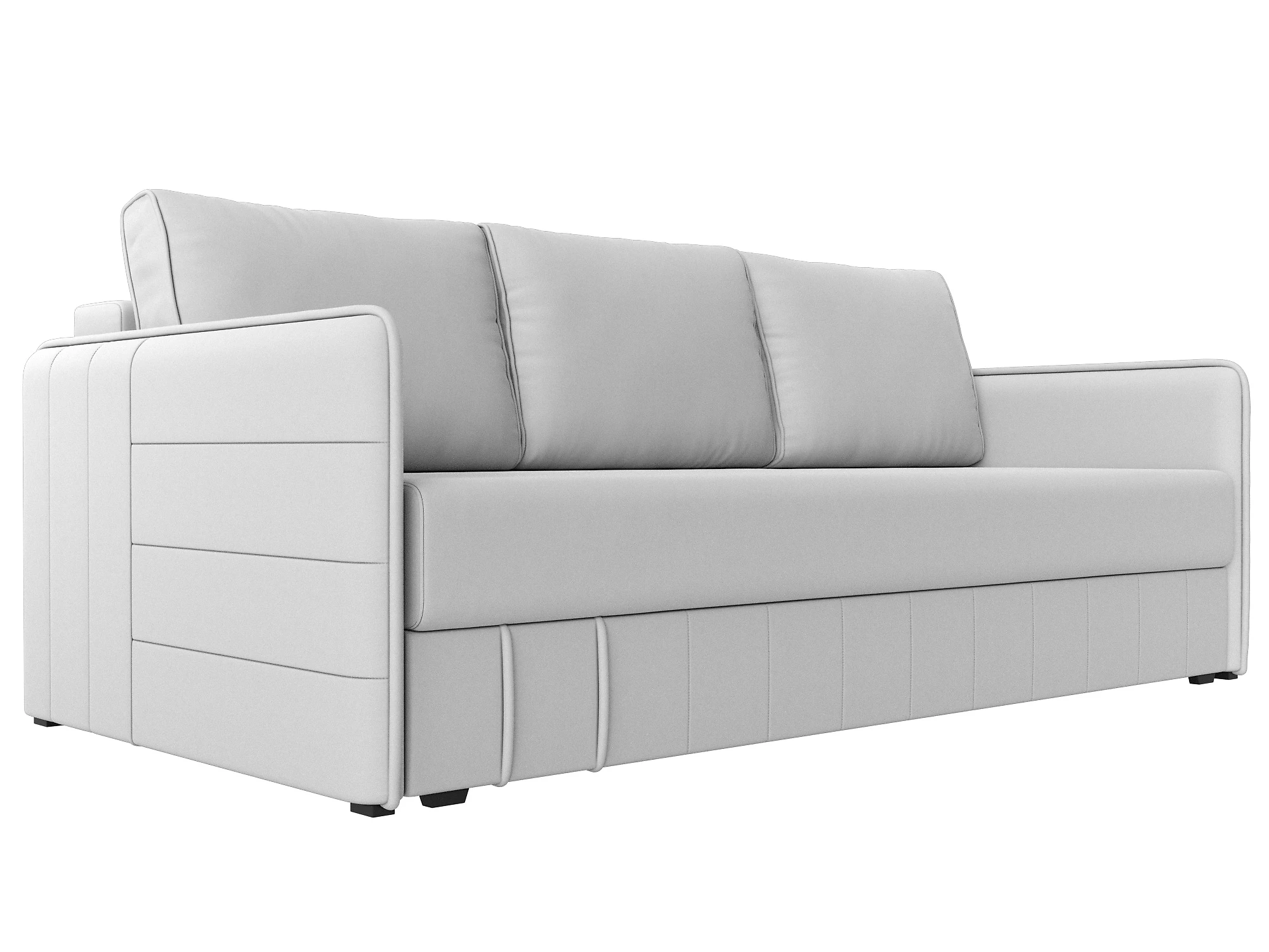 Белый прямой диван Слим НПБ Дизайн 15