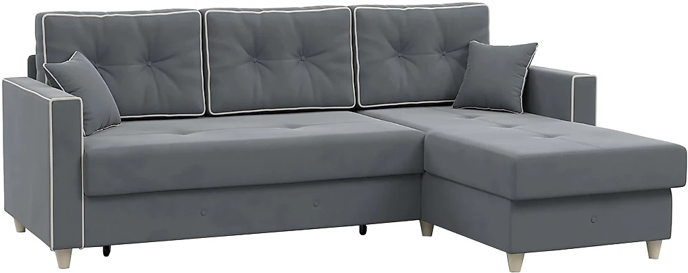 Серый угловой диван Айрин Дизайн-2
