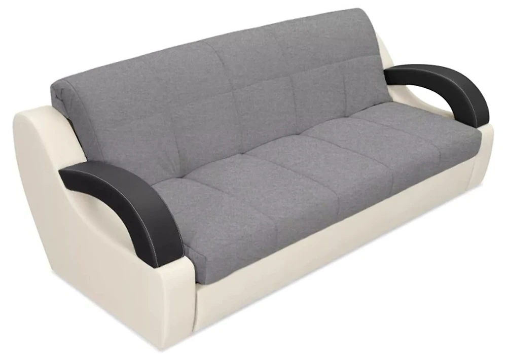 Прямой диван серого цвета Мадрид Дизайн 1