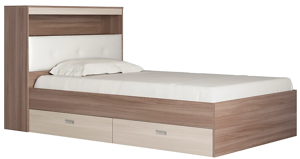 Кровать  Виктория-3-120 Дизайн-3
