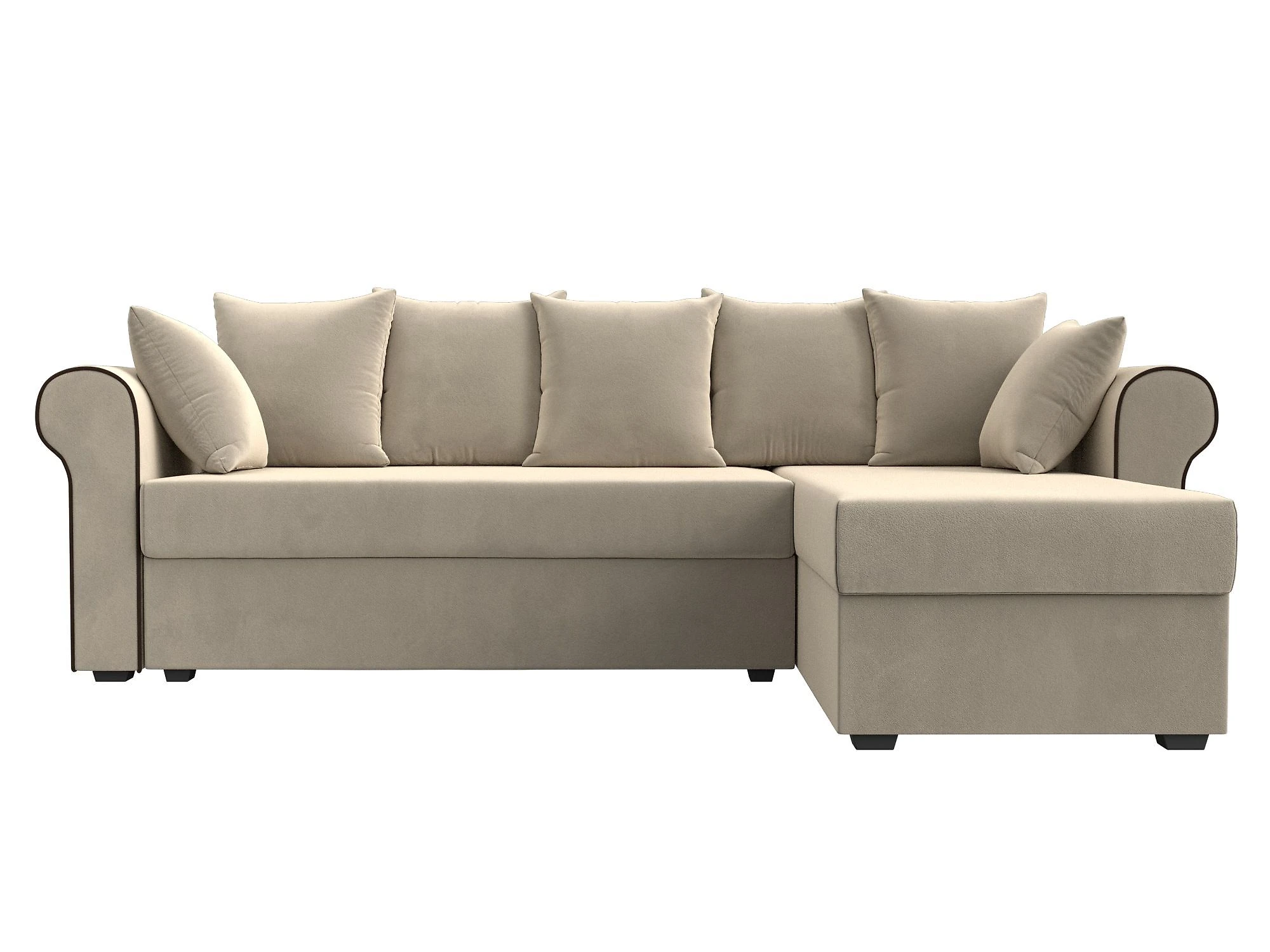 Угловой диван с подушками Рейн Дизайн 1