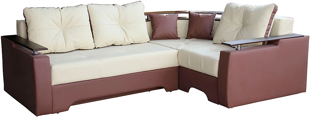 Угловой диван-кровать Комфорт Беж