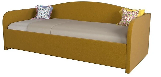 Дорогая кровать Uno Плюш Мастард (Сонум)