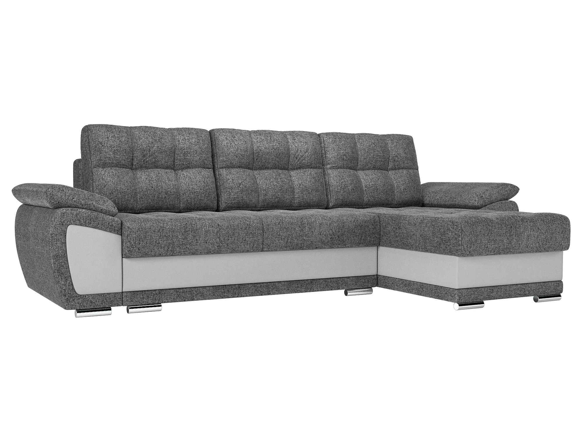Угловой диван с левым углом Нэстор Кантри Грей