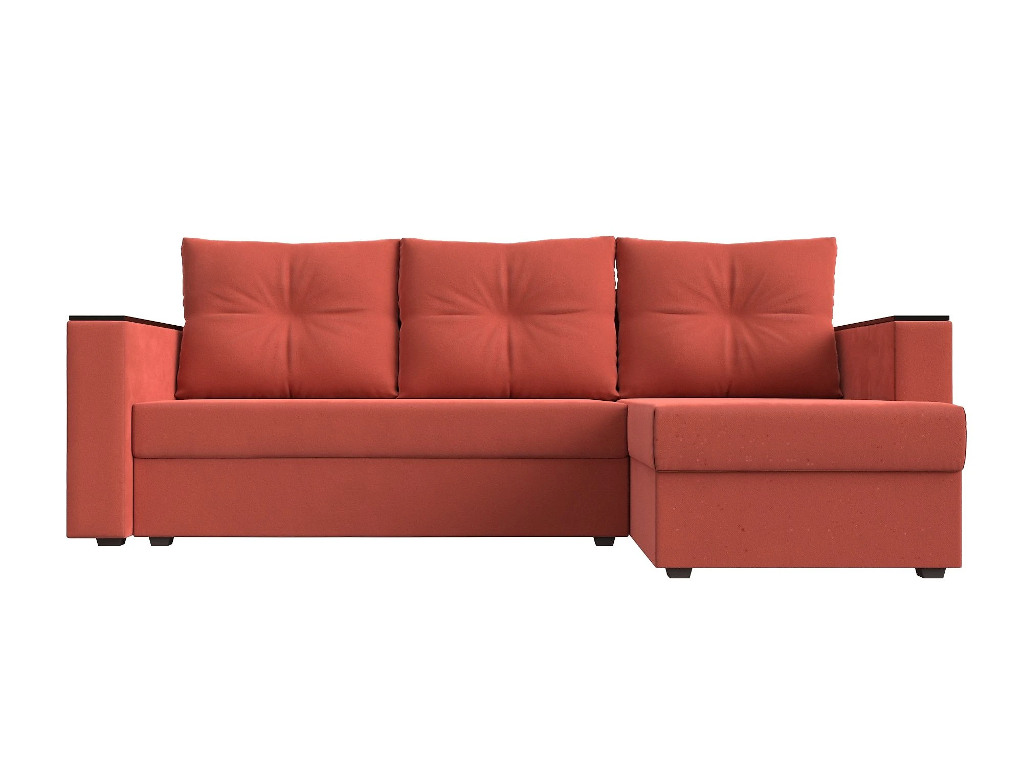 Узкий угловой диван Атланта Лайт без стола Дизайн 5