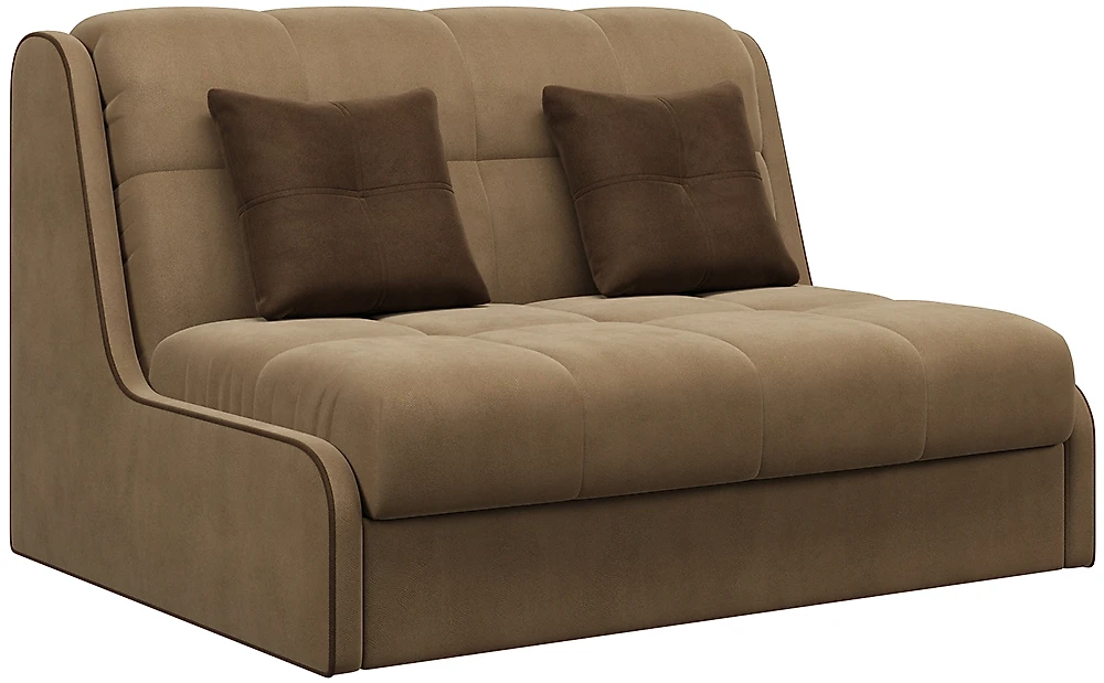 Прямой диван с пружинным блоком Тахко-БП Плюш Латте