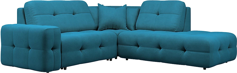 Угловой диван с креслом Спилберг-1 Аква