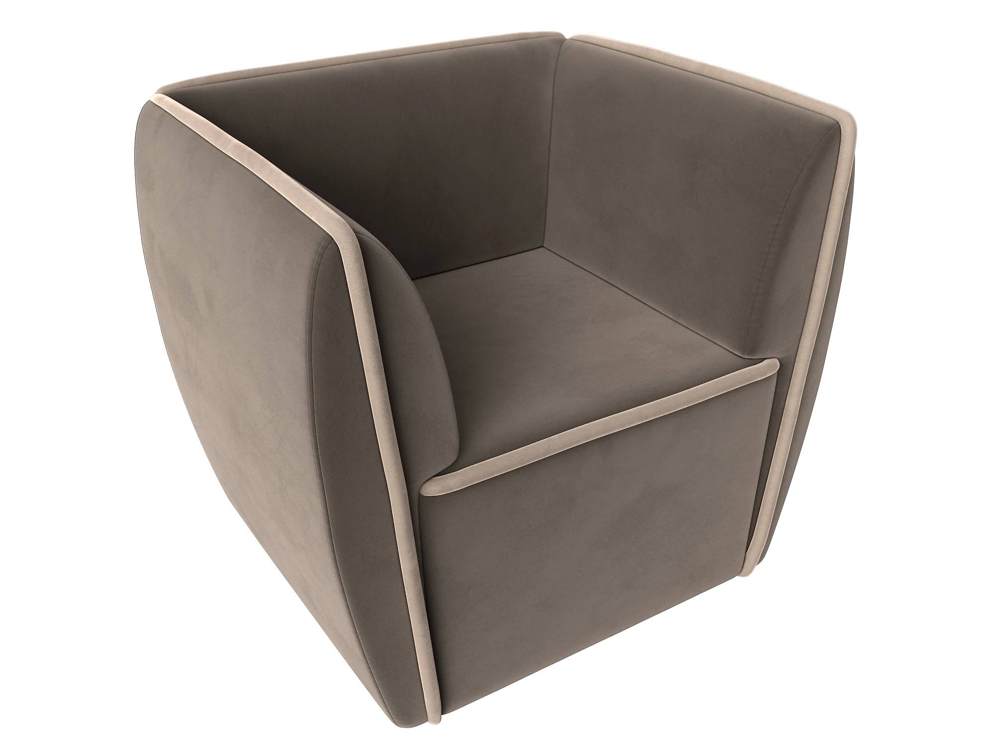 Тканевое кресло Бергамо Плюш Дизайн 10
