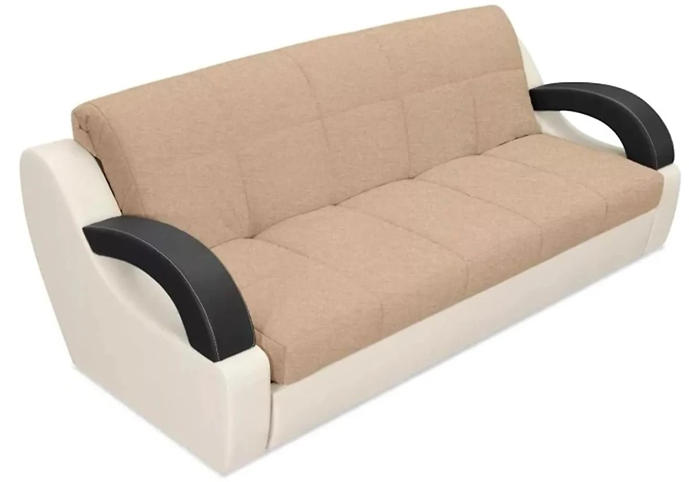 Прямой кожаный диван Мадрид Дизайн 2
