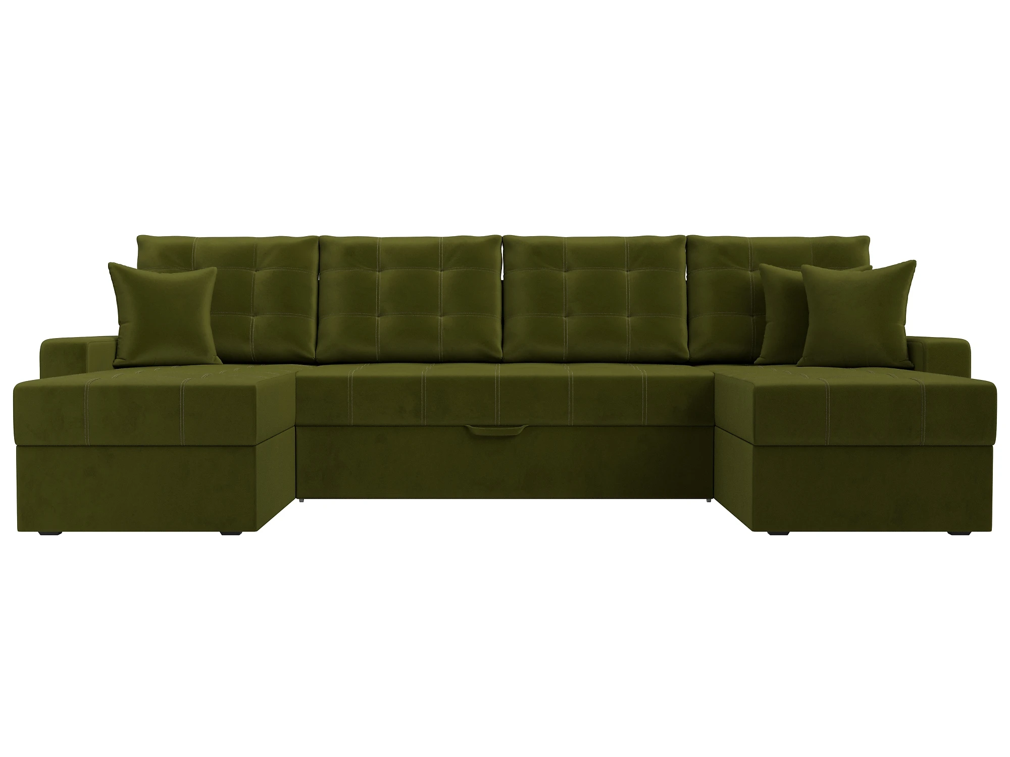 Модульный диван с оттоманкой  Ливерпуль-П Дизайн 2