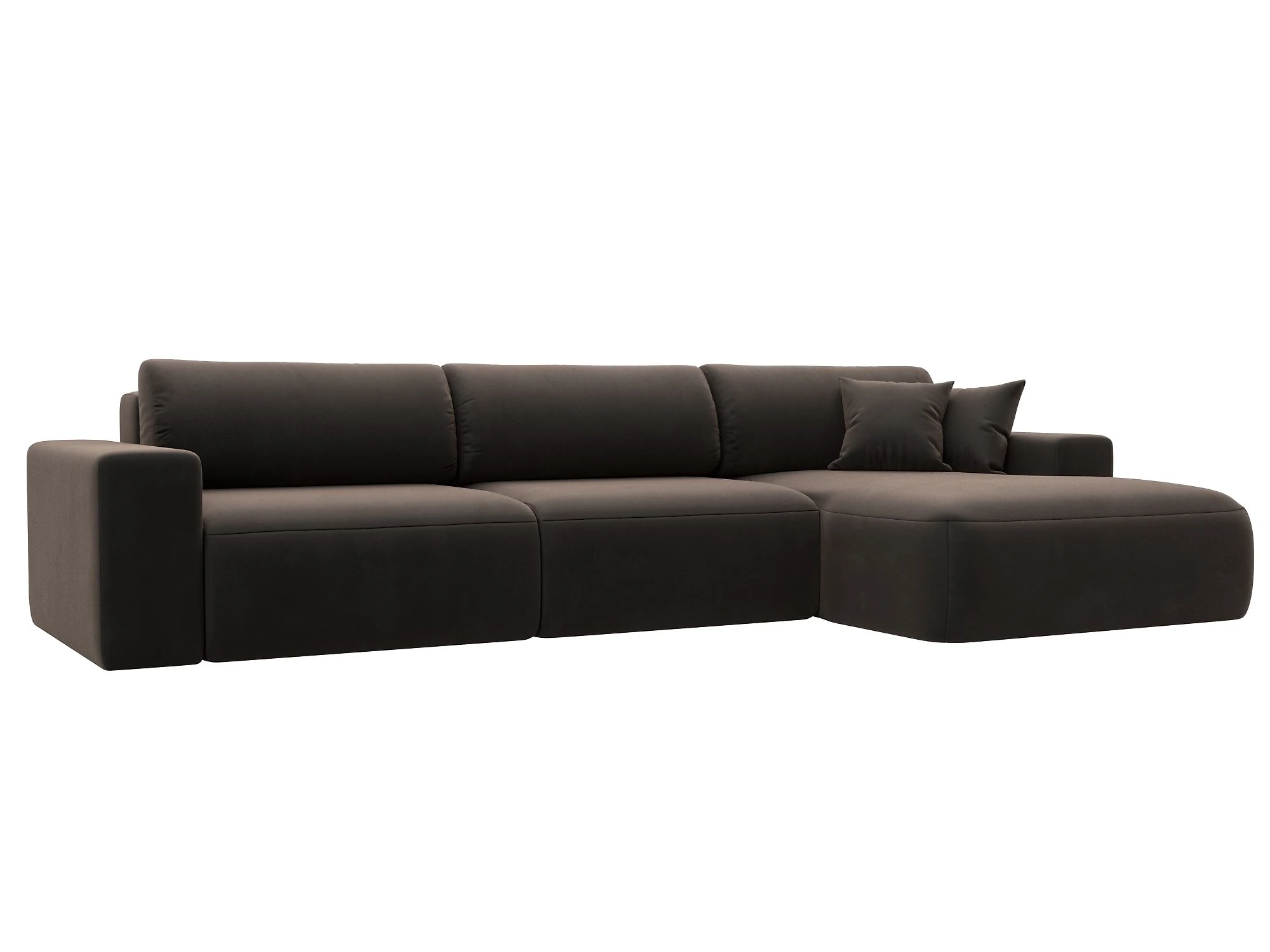 Современный диван Лига-036 Классик Лонг Плюш Дизайн 4