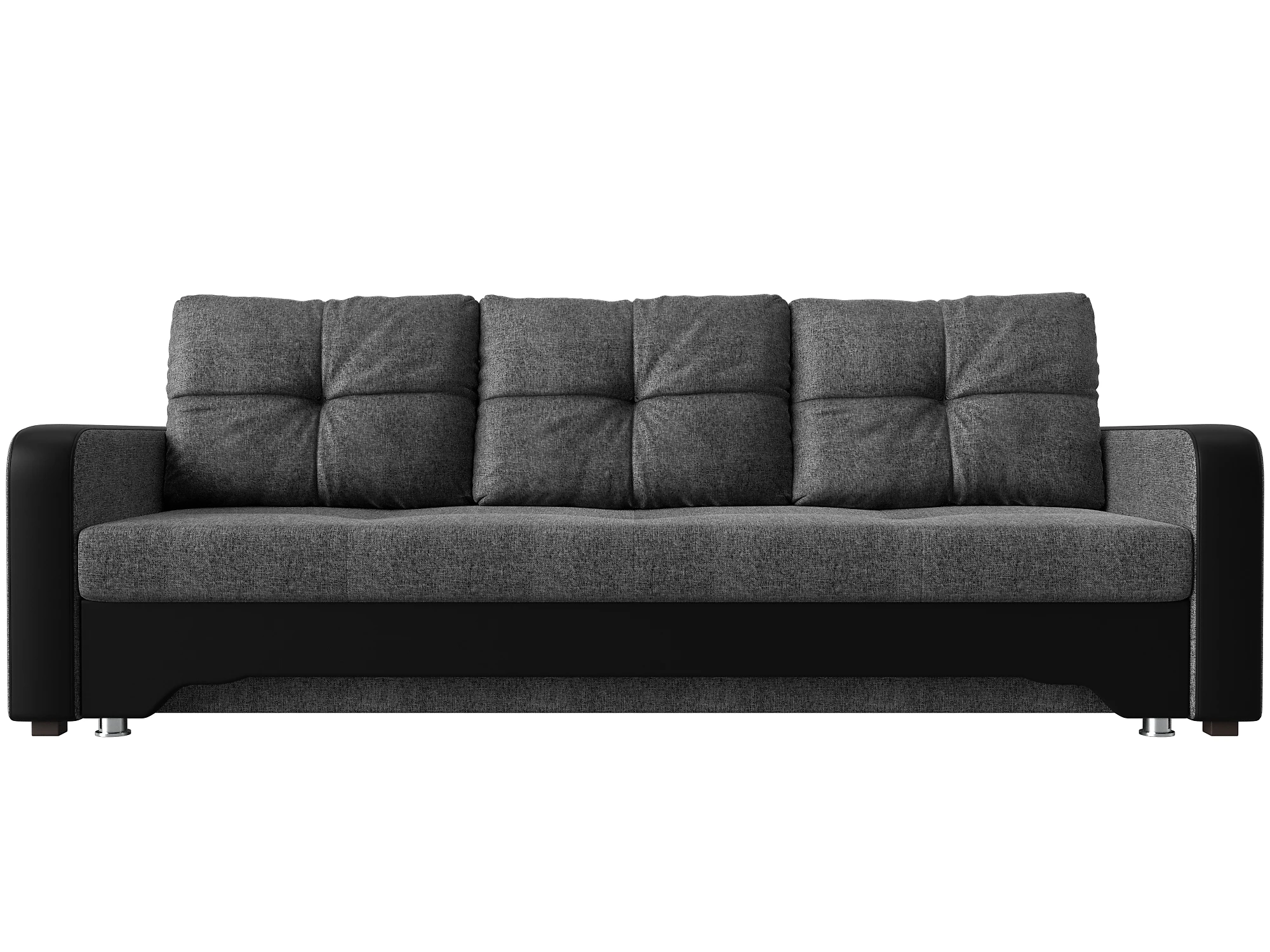 Прямой диван серого цвета Ник-3 Кантри Дизайн 10