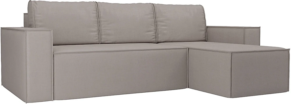  угловой диван из рогожки Лофт Крем