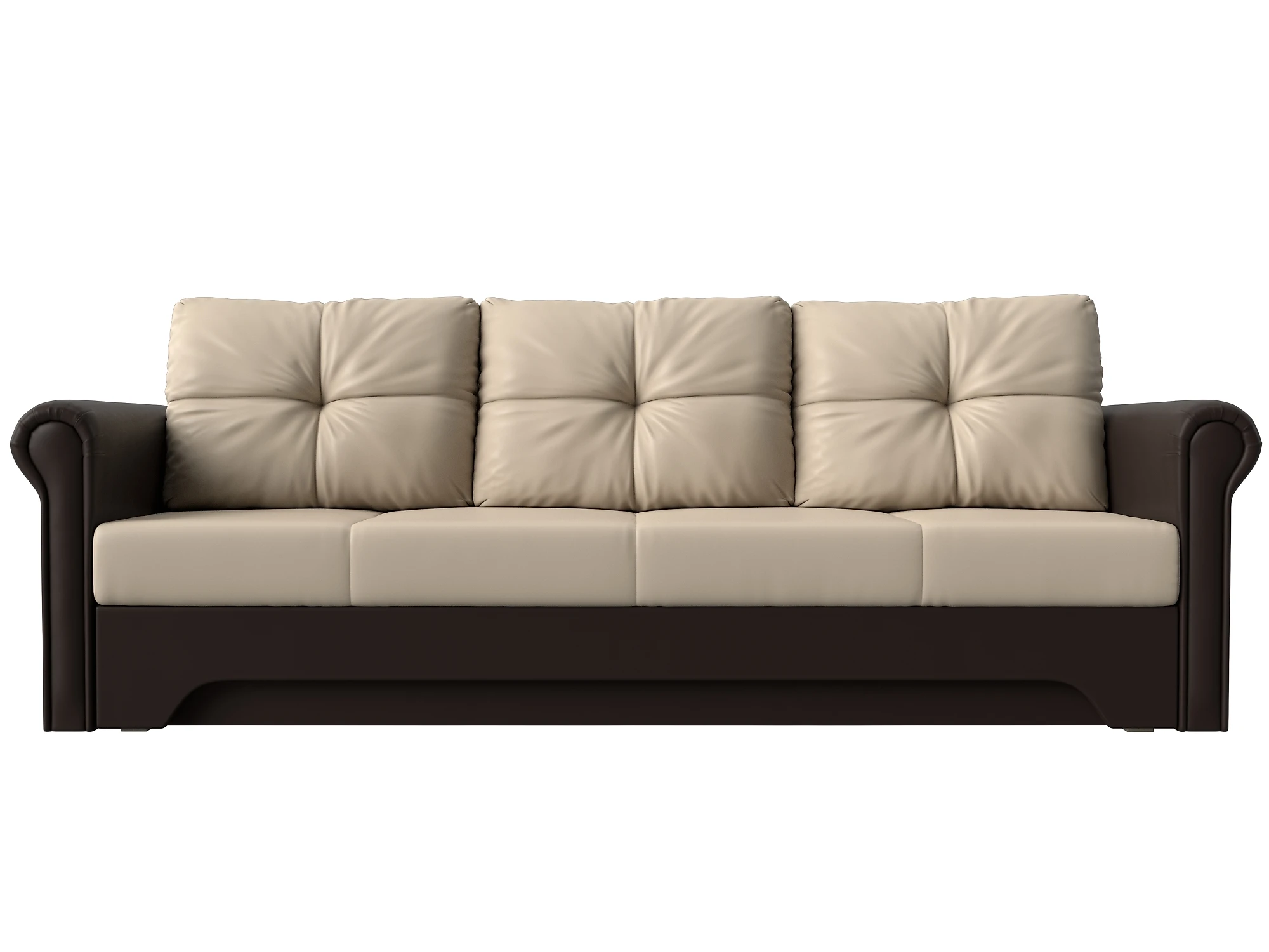 Раскладной кожаный диван Европа Дизайн 14