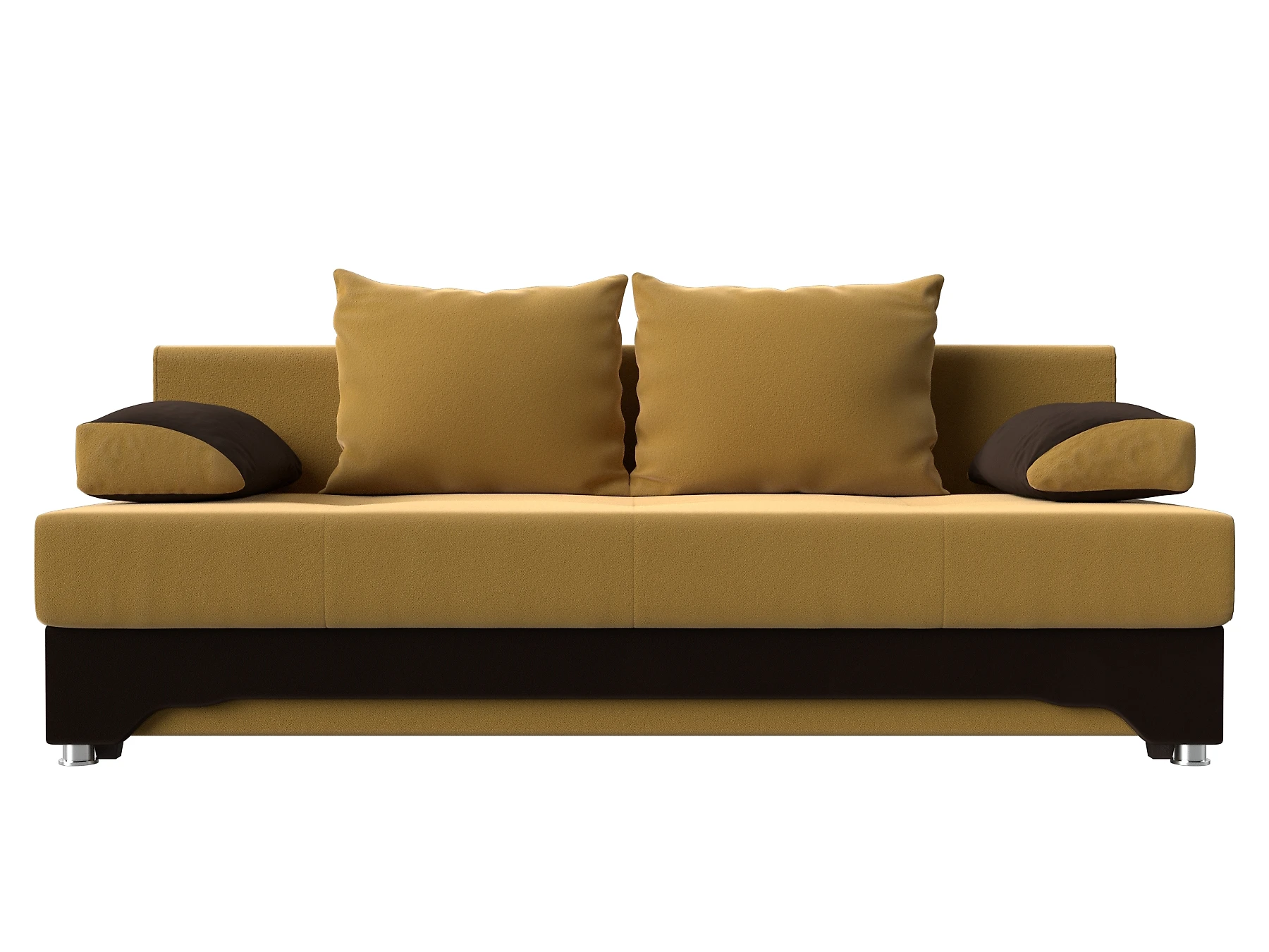 горчичный диван Ник-2 Дизайн 19