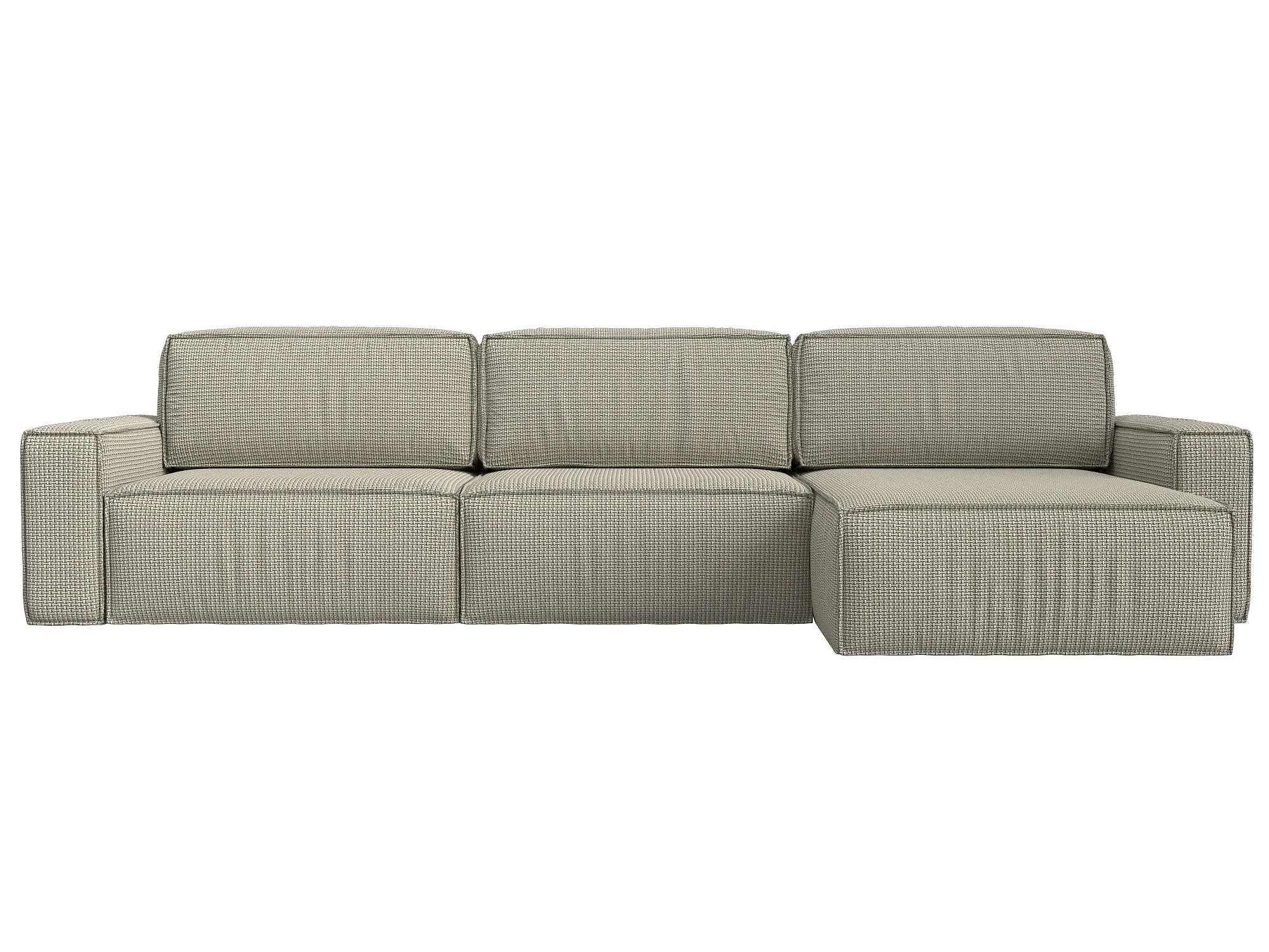 Угловой диван с левым углом Прага Классик лонг Дизайн 10