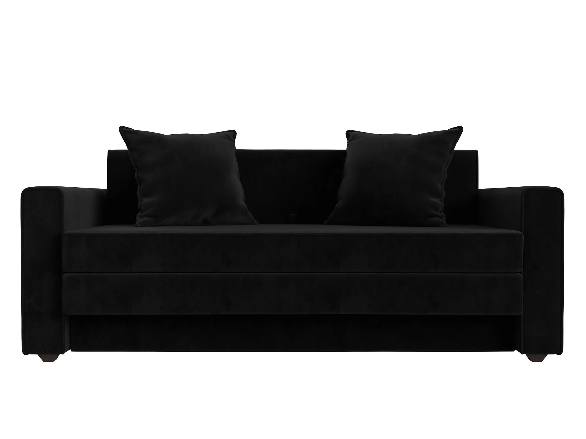 Прямой диван с механизмом аккордеон Лига-012 Плюш Дизайн 8