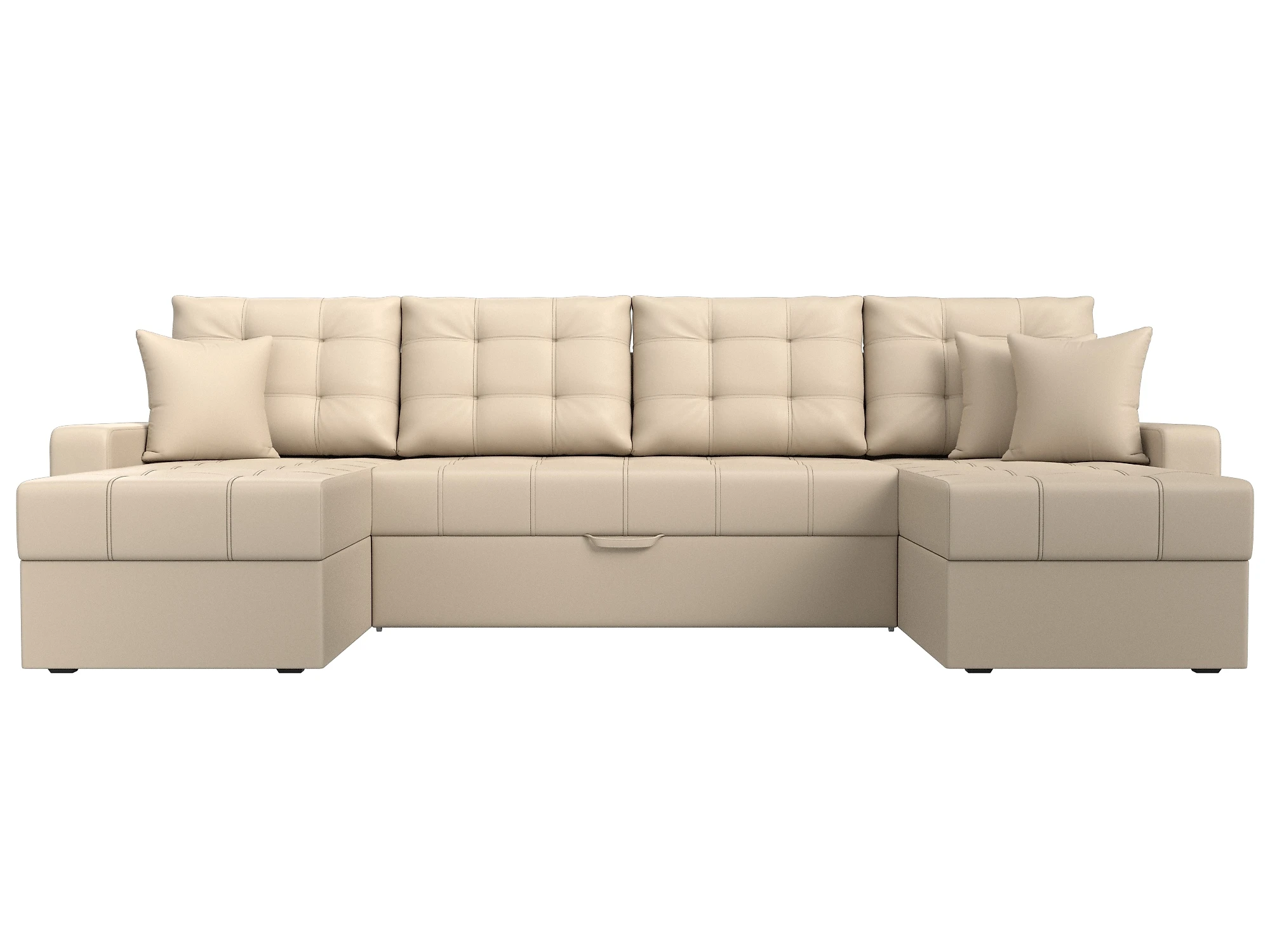 Модульный диван с оттоманкой  Ливерпуль-П Дизайн 6