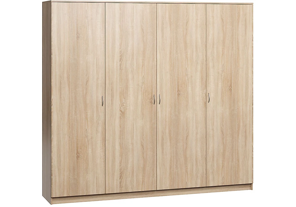  распашной шкаф глубиной 60 см  Лайт-4 Дизайн-1