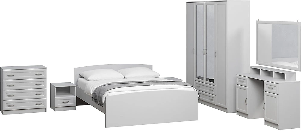 Модульная спальня  Арина-9 Серый
