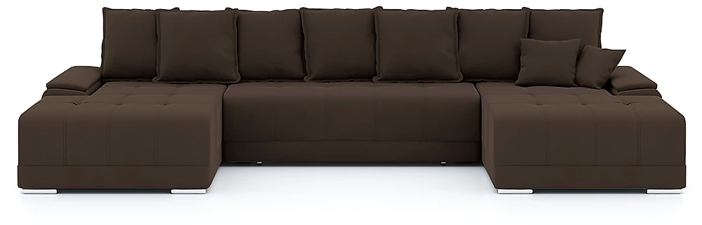 Модульный диван трансформер Nordviks П П-образный Плюш Дизайн-1