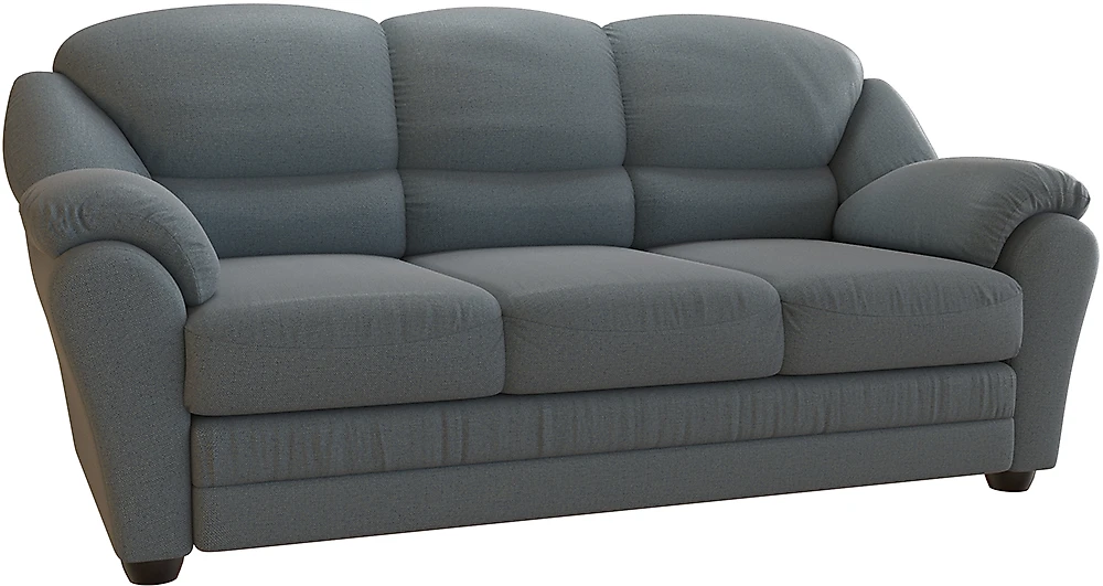 Прямой диван из велюра  Казанова Плюш Грей
