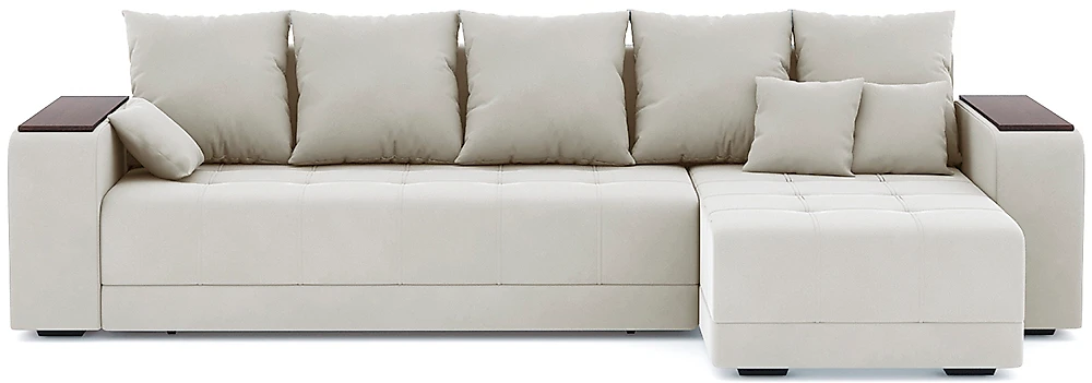 Угловой диван длиной 300 см Дубай Плюш Дизайн-7