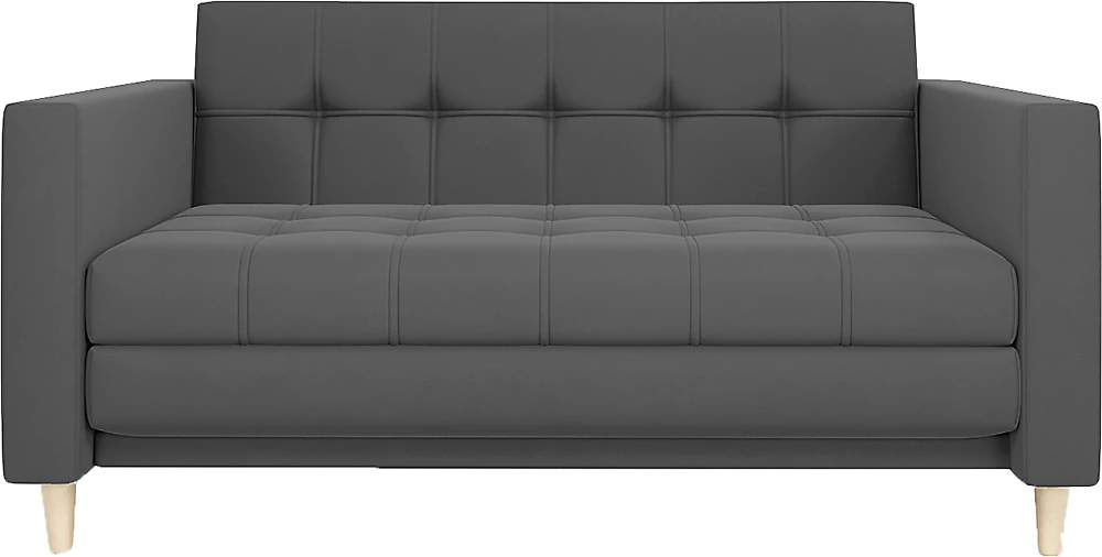 Прямой диван с механизмом аккордеон Квадро Плюш Дизайн-4