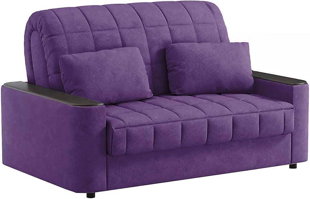 Диван кровать для маленькой комнаты Даллас Плюш Фиолет
