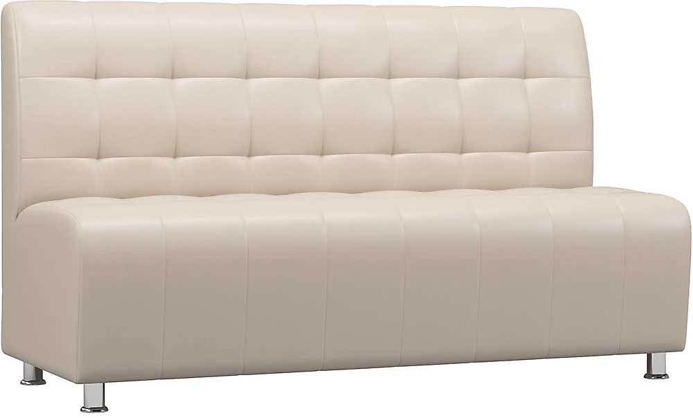 Прямой диван из экокожи Тирон Беж