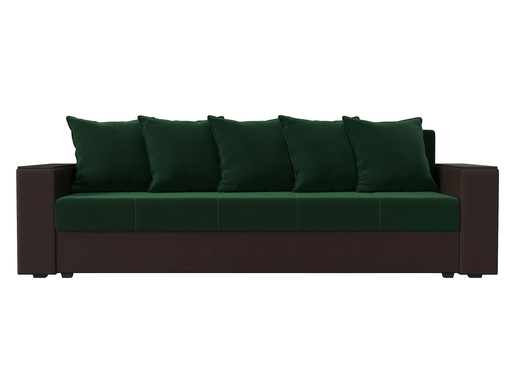 Прямой кожаный диван Дубай Лайт Плюш Дизайн 14