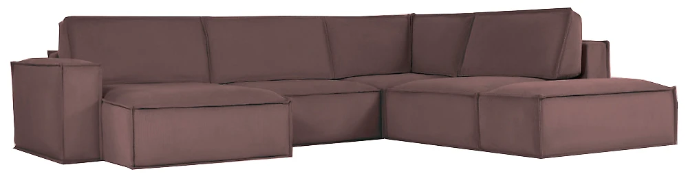 Модульный диван для школы Босс Люкс Браун
