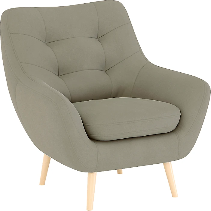 Кресла на деревянных ножках Вито Плюш Дизайн 15