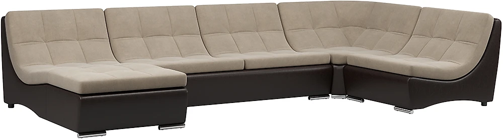 Угловой диван из велюра Монреаль-2 Милтон