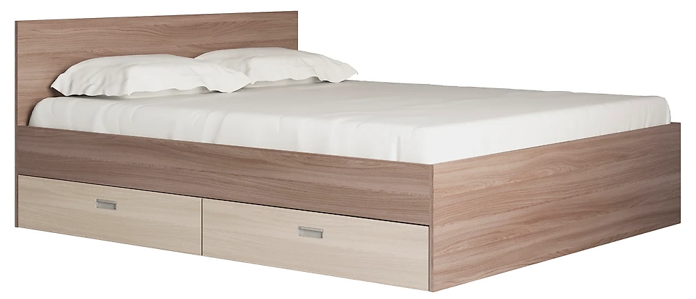Кровать без матраса Виктория-1-160 Дизайн-3