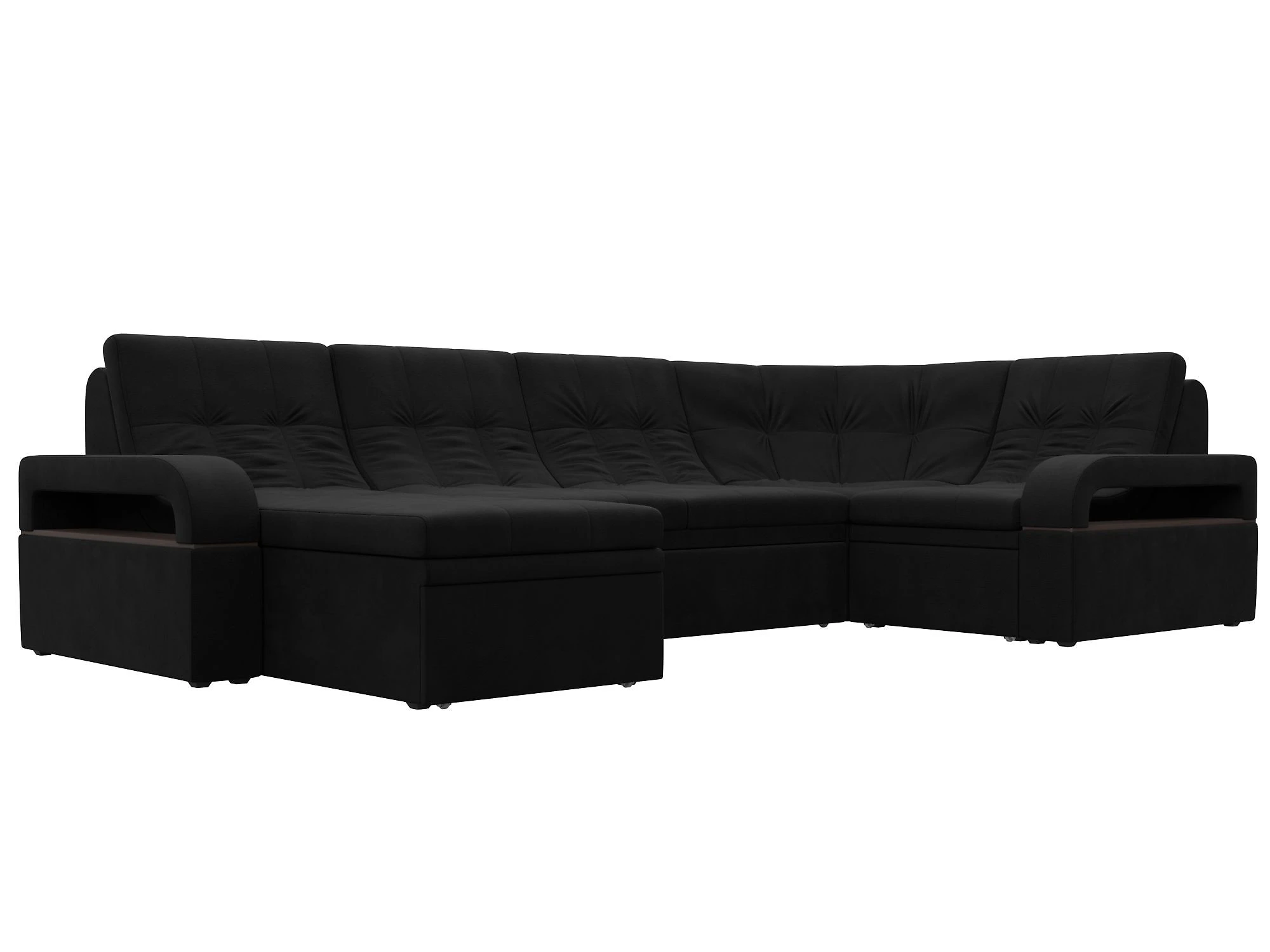Одноместный диван Лига-035 П-образный Дизайн 4