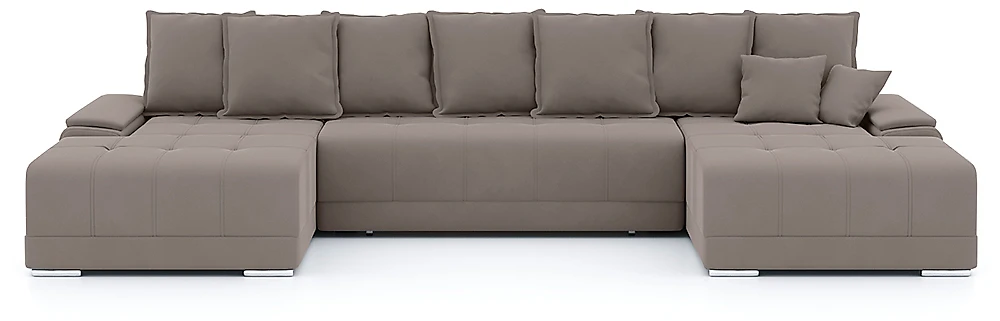 Модульный диван трансформер Nordviks П П-образный Плюш Дизайн-6