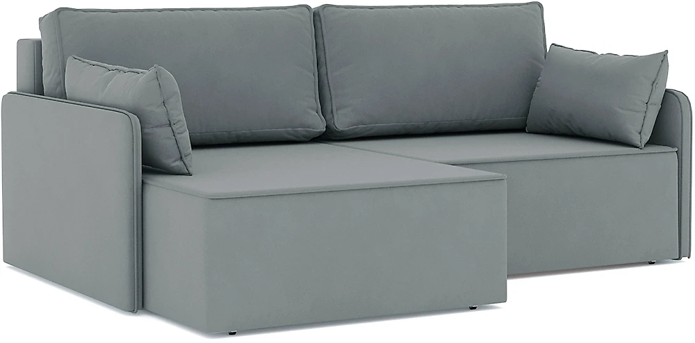 Угловой диван эконом класса Блюм Плюш Дизайн-3