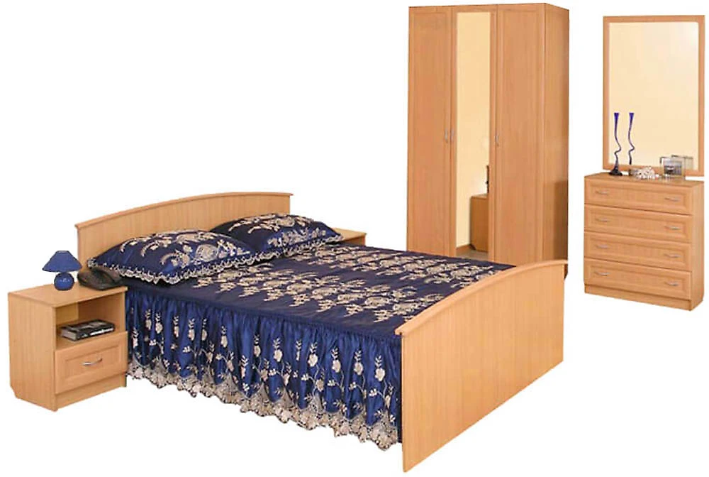 Современный спальный гарнитур Арина-2